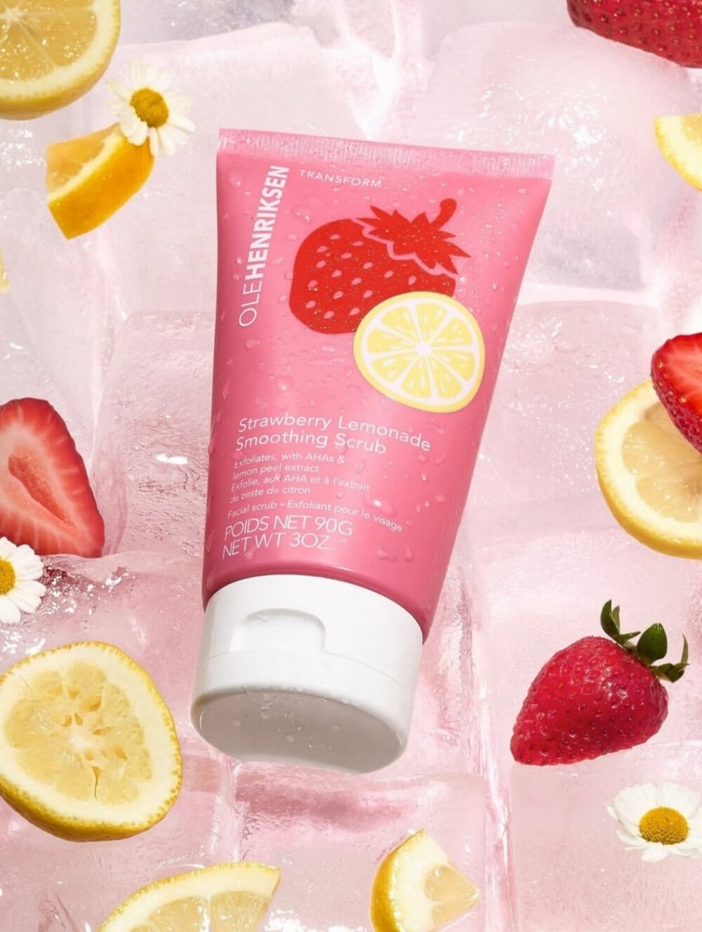Ole Henriksen Strawberry Lemonade Soothing Facial Scrub 90g A1